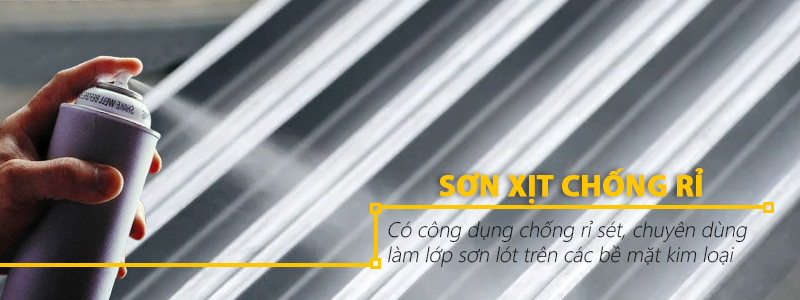 Sơn xịt chống rỉ - Tongkhoson.com