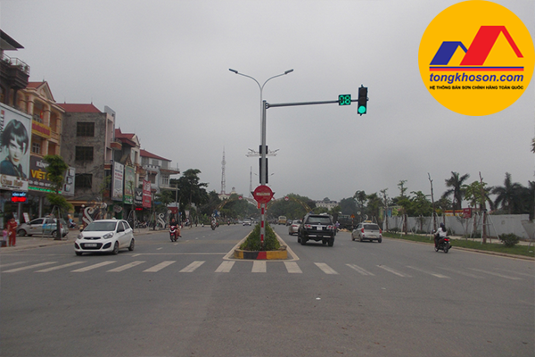 Sơn kẻ vạch giao thông chất lượng tại Vĩnh Phúc