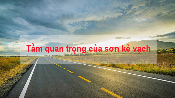 tầm quan trọng của son kẻ vạch giao thông