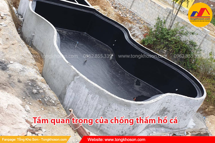 Tầm quan trọng của chống thấm hồ cá