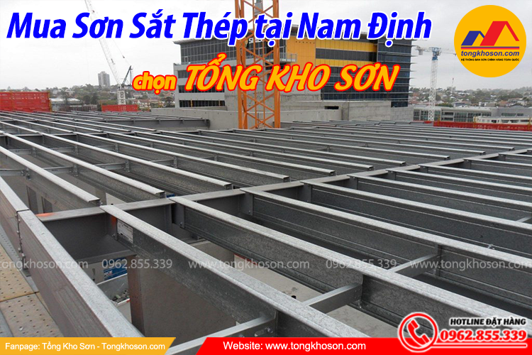 Thi công sơn sắt tại Nam Định