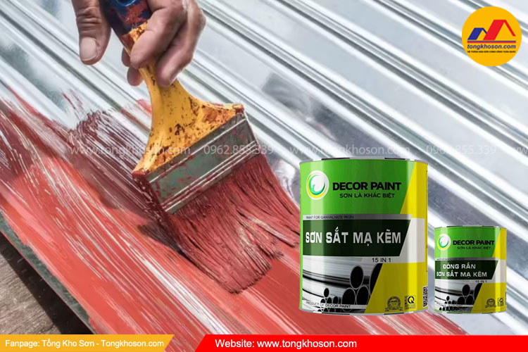 Sơn sắt mạ kẽm Decor Paint có gì đặc biệt? 