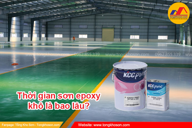 Thời gian sơn Epoxy khô là bao lâu?