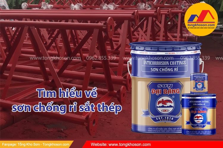 Tìm hiểu về sơn chống rỉ sắt thép