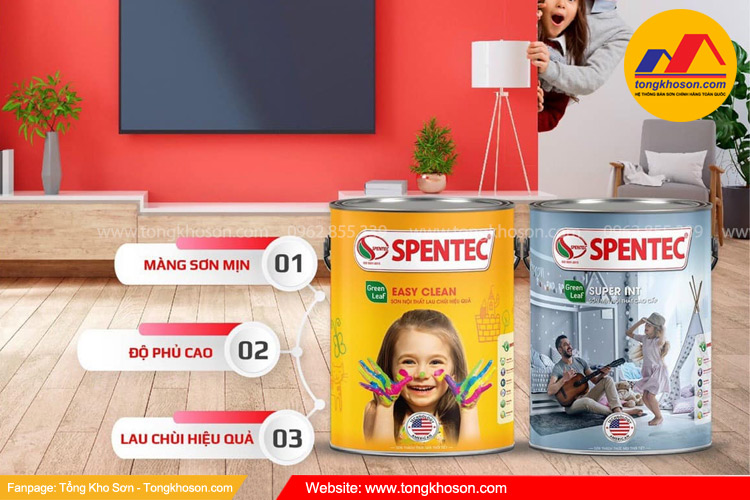 Tính năng vượt trội của sơn Spentec