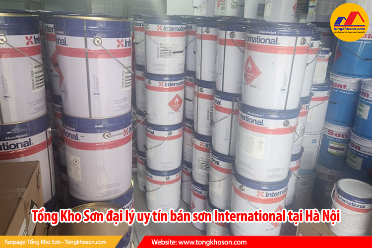 Tổng Kho Sơn đại lý uy tín bán sơn International tại Hà Nội