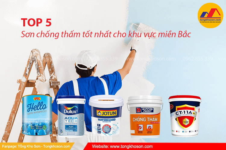 TOP 5 sơn chống thấm tốt nhất cho khu vực miền Bắc | Tongkhoson.com
