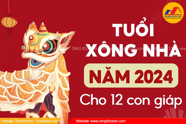 Tuổi xông nhà năm Giáp Thìn tốt nhất