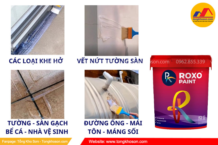 Ứng dụng keo chống thấm nano trong suốt
