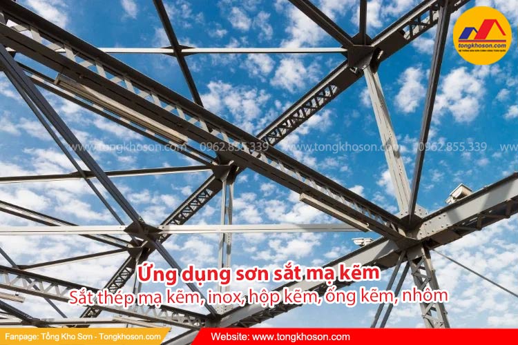 Ứng dụng cua sơn mạ kẽm