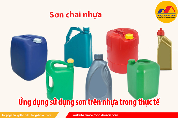 ứng dụng sơn trên bề mặt nhựa