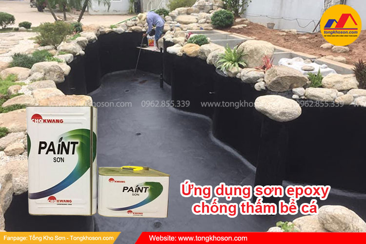  Ứng dụng sơn epoxy chống thấm cho bể nuôi cá