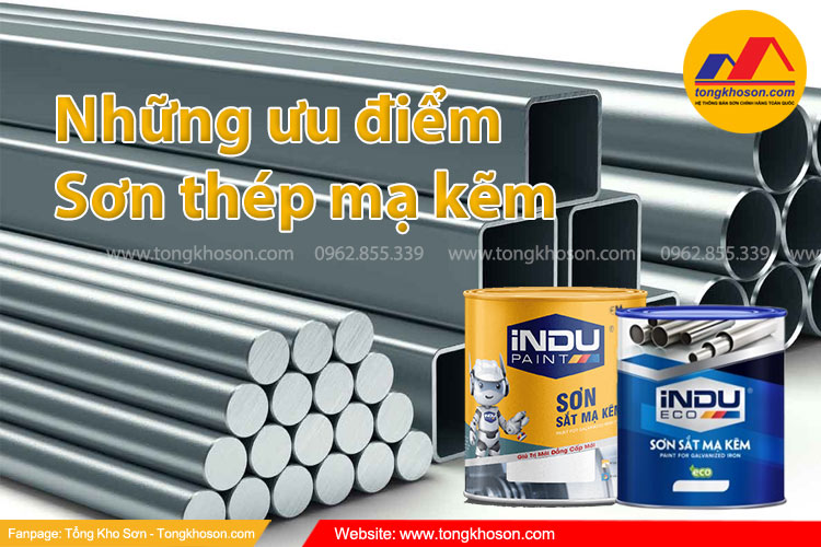 Những ưu điểm của sơn trên thép mạ kẽm