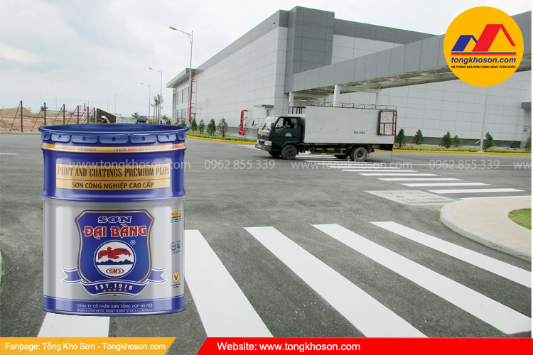 Những ưu điểm của sơn kẻ vạch Đại Bàng