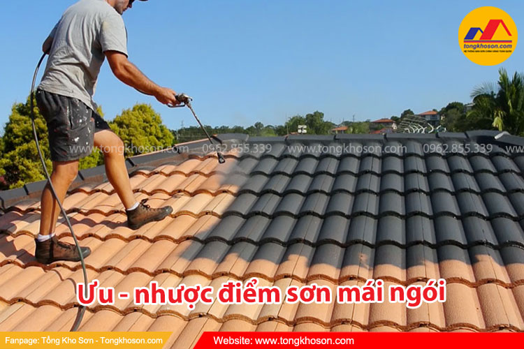 Một số ưu điểm - nhược điểm của sơn mái ngói