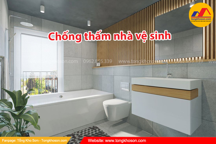 Vì sao cần chống thấm cho nhà vệ sinh